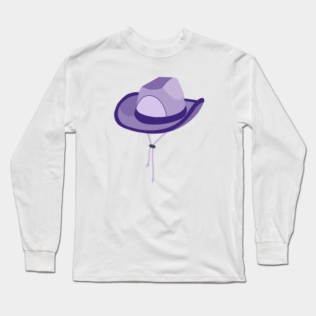 Cowgirl hat Long Sleeve T-Shirt by morgananjos